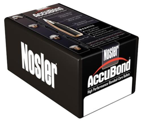 Nosler AccuBond .308 125gr 30 Caliber 50 Per Box, NOT AMMO THESE ARE RELOADING BULLETS
