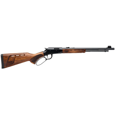 Savage Arms 46020 Revel Deluxe Full Size 22 LR 12+1 18" Black Threaded Barrel, Black Drilled & Tapped Aluminum Receiver, Satin Walnut Fixed Stock, Right Hand