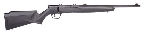 Savage B22 Compact .22 LR, 18" Barrel, Synthetic Black Stock, Black Carbon, 10rd