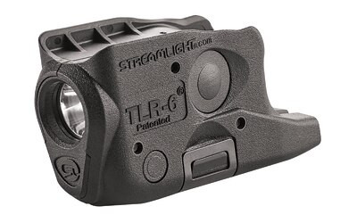 Streamlight TLR-6 Weapon Light fits Glock 26/27/33 White LED 100 Lumens 1/3N Lithium Battery Black Polymer No Laser