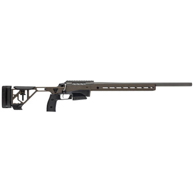 Tikka JRTXATM31624 T3x Ace Target 308 Win 10+1 24" Threaded Barrel, Bronze Cerakote Picatinny Rail Receiver, M-LOK Handguard, Adjustable Black Stock, Black Polymer Grip