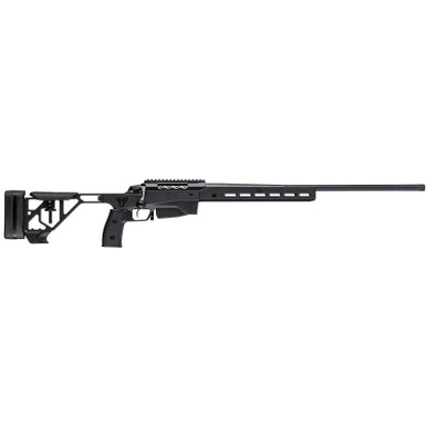 Tikka JRTXAGB33124 T3x Ace Game 300 Win Mag 10+1 24" Fluted Threaded Barrel, Black Cerakote Picatinny Rail Aluminum Receiver, M-LOK Handguard, Adjustable Aluminum Stock, Black Polymer Grip