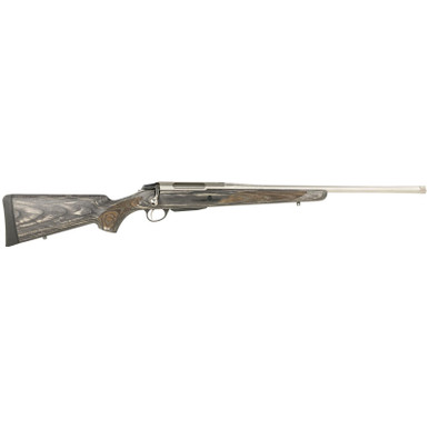 Tikka JRTXG37022MT T3x Laminated Full Size 7mm Rem Mag 3+1 22.40" Stainless Threaded Barrel, Stainless Steel Drilled & Tapped Receiver, Oil Gray Fixed Laminate Stock, Right Hand