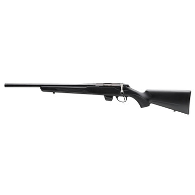 Tikka JRT1X400 T1X Roughtech 22 LR 10+1 20" Blued Threaded Barrel, Blued Drilled & Tapped Stainless Steel Receiver, Black Fixed Synthetic Stock, Left Hand