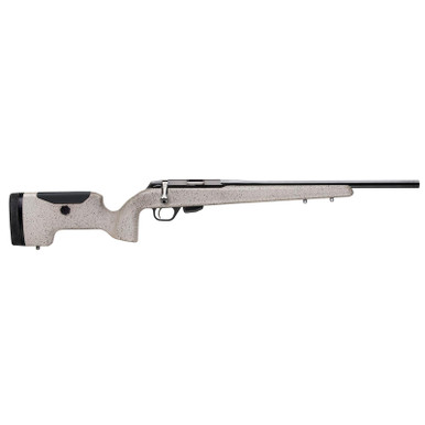 Tikka JRT1XU309SB T1X UPR 17 HMR 10+1 16" Black Threaded Barrel, Black Drilled & Tapped Steel Receiver, Desert Sand Textured Fixed Carbon Fiber/Fiberglass Stock, Right Hand