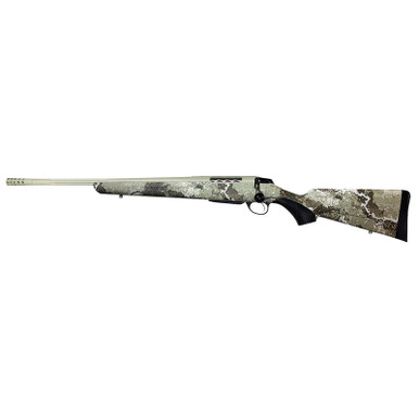 Tikka JRTXVA419 T3x Lite 6.5 PRC 3+1 24.30" Fluted/Threaded, Desert Verde Cerakote Barrel/Rec, Veil Alpine Synthetic Stock, Interchangeable Grip, Muzzle Brake Left Hand