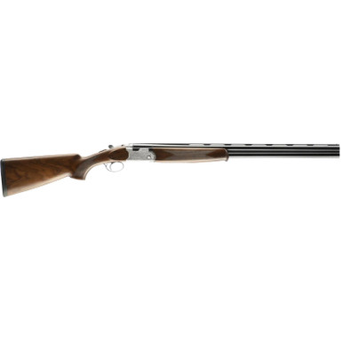 Beretta USA J686F1230 686 Silver Pigeon I 12 Gauge 3" 2rd 30" Blued Over/Under Vent Rib Barrel, Silver Engraved Receiver, Fixed Grade II Walnut Wood Stock, Right Hand