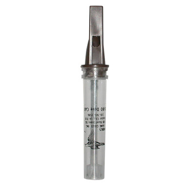 Haydel's Game Calls D90 Dove Open Call Mourning Doves Sounds Attracts Doves Clear Acrylic