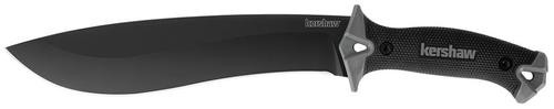 Kershaw Machete 10" Carbon Steel Blade, Rubber