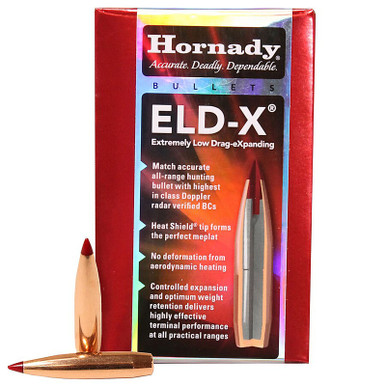 HORNADY 24550 6MM .243 103 GR ELD-X 100 CT.