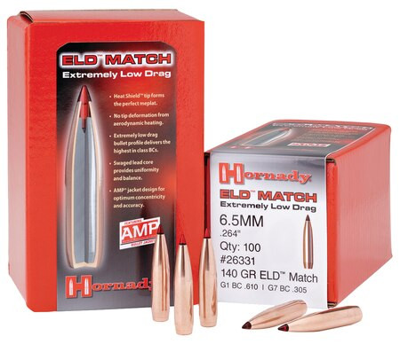 Hornady ELD Match Bullet 338 Caliber .338 285gr ELD-Match Bullet, 50rd/Box, NOT AMMO THESE ARE RELOADING BULLETS