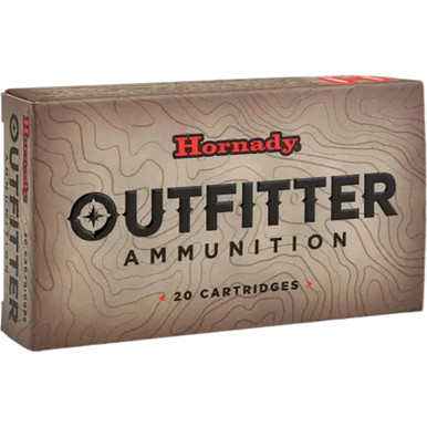 Hornady 806114 Outfitter 7mmRemMag 150gr Copper Alloy eXpanding 20 Per Box/10 Case
