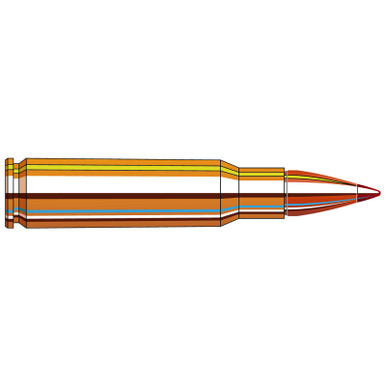 Hornady 834814 Custom 6.8mmRem SPC 100gr CX 20 Per Box/10 Case