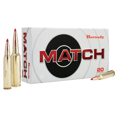 Hornady 80966 Match 308Win 168gr Extremely Low Drag Match 20 Per Box/10 Case