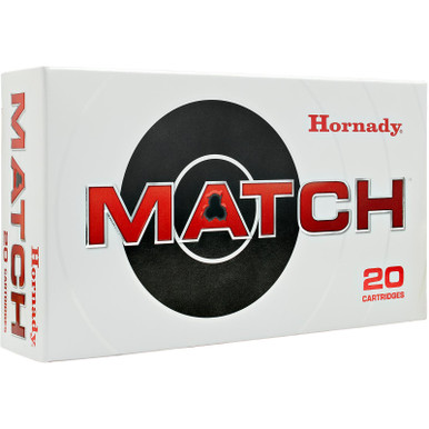 Hornady 82298 Match 8mm Mauser 196gr Boat Tail Hollow Point 20 Per Box/10 Cs