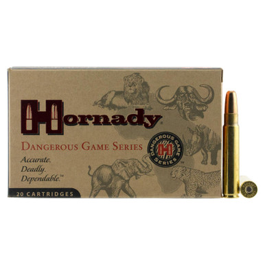 Hornady 82666 Dangerous Game 416Ruger 400gr Dangerous Game Solid 20 Per Box/6 Case