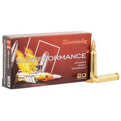 Hornady 83292 Superformance 223Rem 50gr Copper Alloy eXpanding 20 Per Box/10 Case
