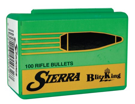 Sierra Reloading Bullets BlitzKing .224 Diameter 55gr, BlitzKing, 500/Box, NOT AMMO THESE ARE RELOADING BULLETS
