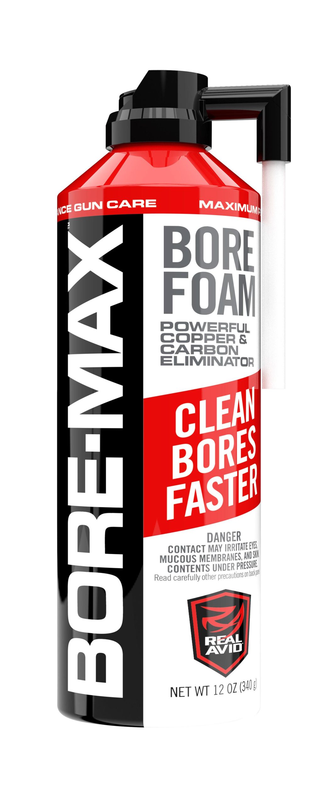 Real Avid Bore-Max Bore Foam, 12 oz (AVFBC12A)