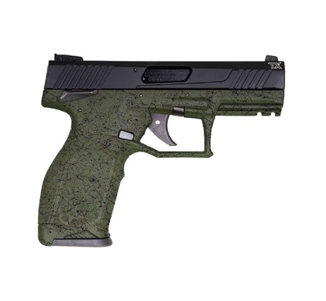 Taurus TX22 .22LR 4.1″ Barrel Green Splatter Semi-Automatic Pistol #1-TX22141SP2