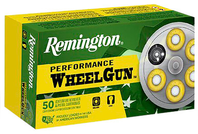 Remington 22271 Performance WheelGun 38 Special Ammo 158 Grain Semi-Wadcutter (SWC) - 50 Round Box