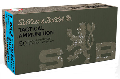 Sellier & Bellot Subsonic 9MM 150 Grain FMJ - 50 Rounds per Box