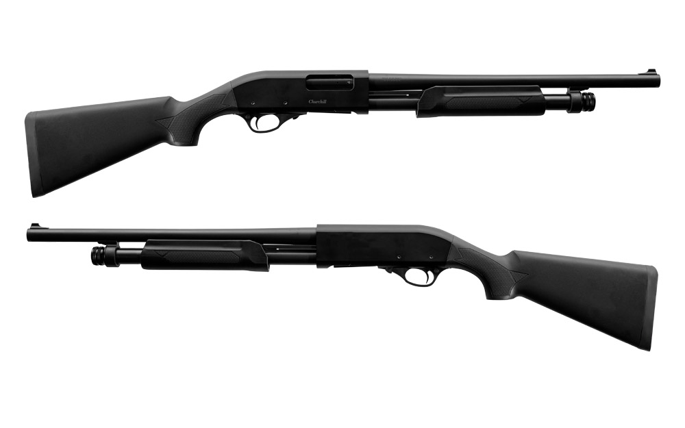 European American Armory Akkar Churchill 612 HD 12ga 3″ Pump-Action Shotgun #111370