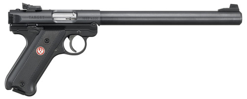Ruger Mark IV Target .22 LR, 10" Bull Barrel, Adj. Rear, Blued, 10rd