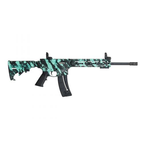 Smith & Wesson M&P 15-22 .22LR Sport Robin’s Egg Blue Platinum Finish Semi-Automatic Rifle #12066