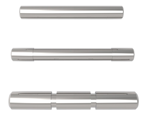 Cross Armory 3 Pin Set Compatible with Glock Gen1-3 Steel Sliver
