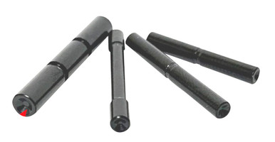 Cross Armory Glock Gen 4 4-Pin Set Dimpled Black 4140 Steel - CRG4PSBK