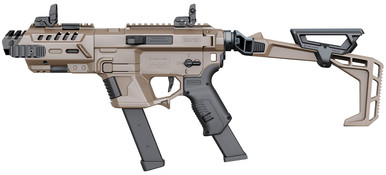 Recover Tactical PIXPBFST02 P-IX+Basic AR Platform Conversion Kit for Glock with Folding Stock - Tan