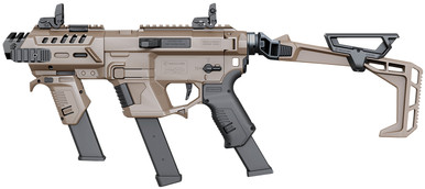 Recover Tactical PIXPMGFST02 P-IX+Basic AR Platform Conversion Kit for Glock with Folding Stock - Tan