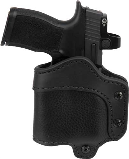 1791 Gunleather Ultra Custom Light Bearing OWB Size C Night Sky Black Leather Belt Loop Compatible w/Glock 43/Sig P365/Walther PPK Right Hand UCLBCNSBR