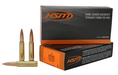 HSM 3085N Match Subsonic 308 Win 175gr Hollow Point Boat Tail - 20 Per Box