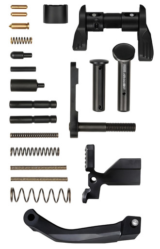 Rise Armament Premium AR-15 Lower Parts Kit Black - 12003ADV