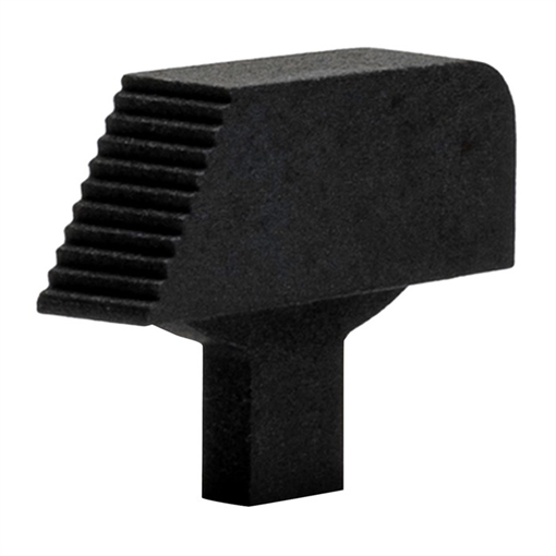 Mgw 1911 FRONT SIGHT ONLY SERRATED RAMP PLAIN BLACK NARROW TENON MGW2061