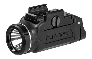 Streamlight TLR-3X USB Compact Multi-Fuel Weapon Light for 1913 Rails - Black Finish