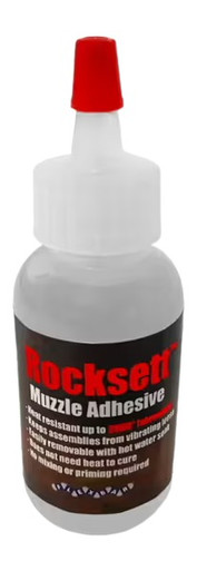 Rocksett 15017 High-Temp Threadlocker Adhesive - 2 oz - For Muzzle Devices & Suppressors