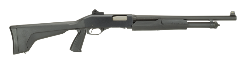 Stevens 320 Security 12ga 3″ 18.5″ Barrel w/Ghost Ring Sight & Pistol Grip Pump-Action Shotgun #19495