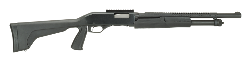 Stevens 320 Security 12ga 3″ 18.5″ Barrel w/Pistol Grip & Heat Shield Pump-Action Tactical Shotgun #19496