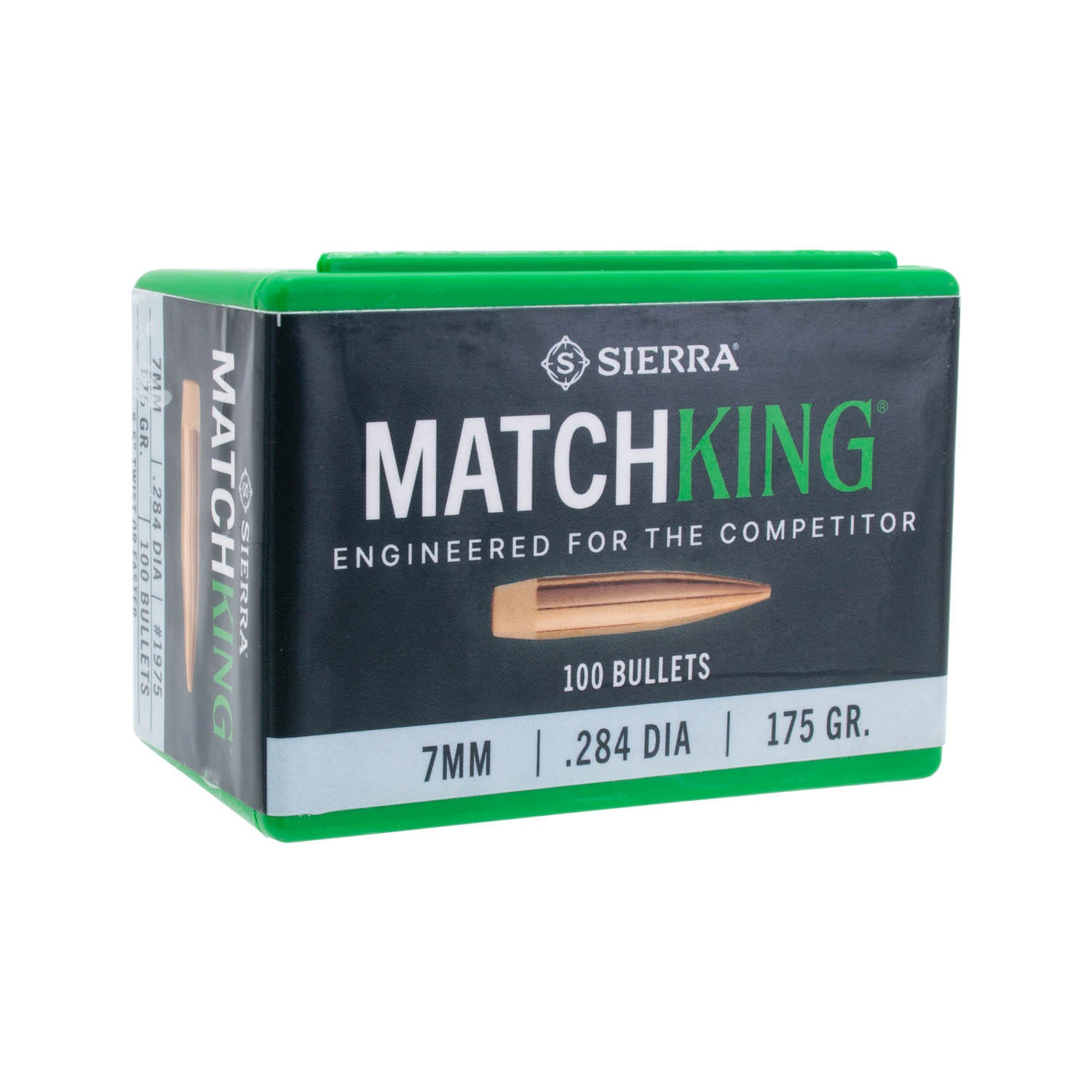 Sierra .284 cal./7mm 175gr. MatchKing Bullets, Box of 100