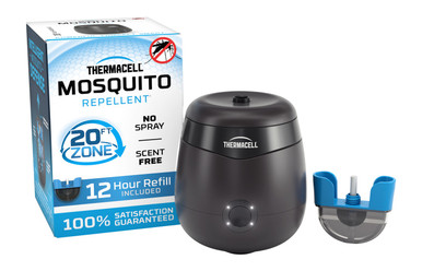 Thermacell E55X Rechargeable Mosquito Repeller Charcoal Black