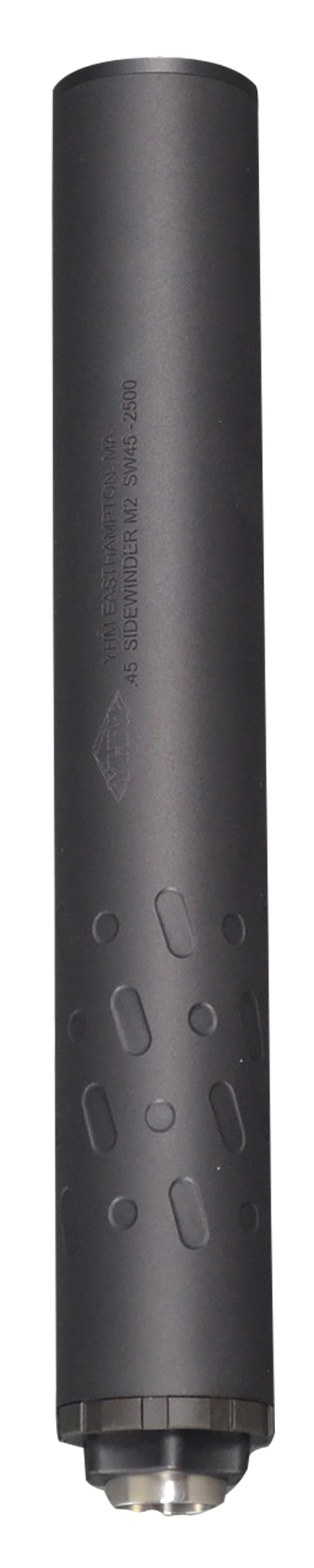 Yankee Hill Machine Sidewinder M2 Suppressor, 45 Cal, Black Carakote