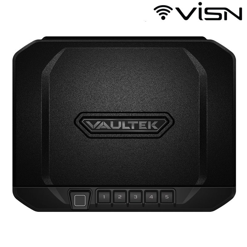 Vaultek NV20i 20 Series ViSN Biometric Pistol Vault, Black (NV20i-BK)