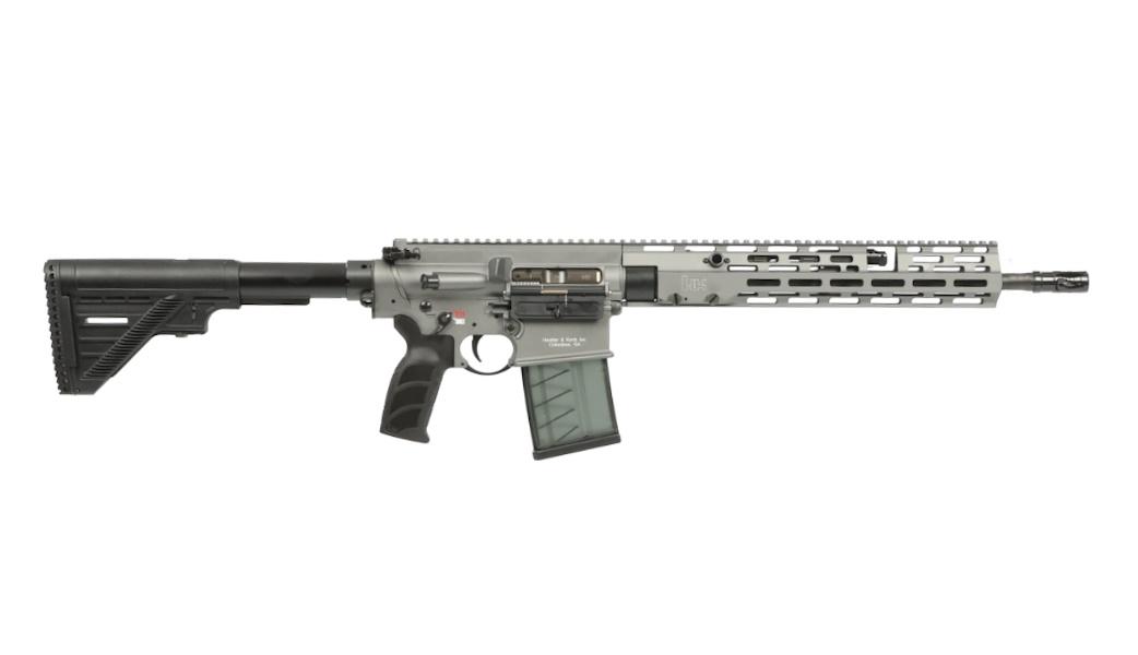 Heckler & Koch MR762 A4 Rifle 81001310, 308 Win/7.62 NATO, 16.5", Collapsible Hk416 Slimline Stock, Gray Finish, 20 Rds