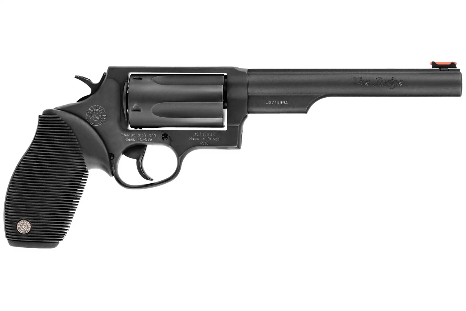 Taurus Judge .45 Colt/ .410ga 6-1/2″ Barrel Matte Black Oxide Finish Revolver #2-441061T