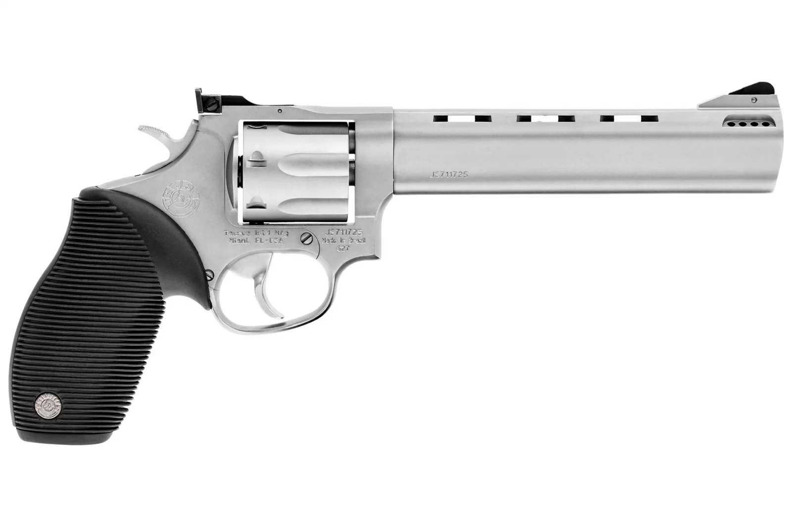 Taurus Tracker 627 .357Mag/.38Spl+P 6-1/2″ Barrel Matte Stainless Revolver #2-627069