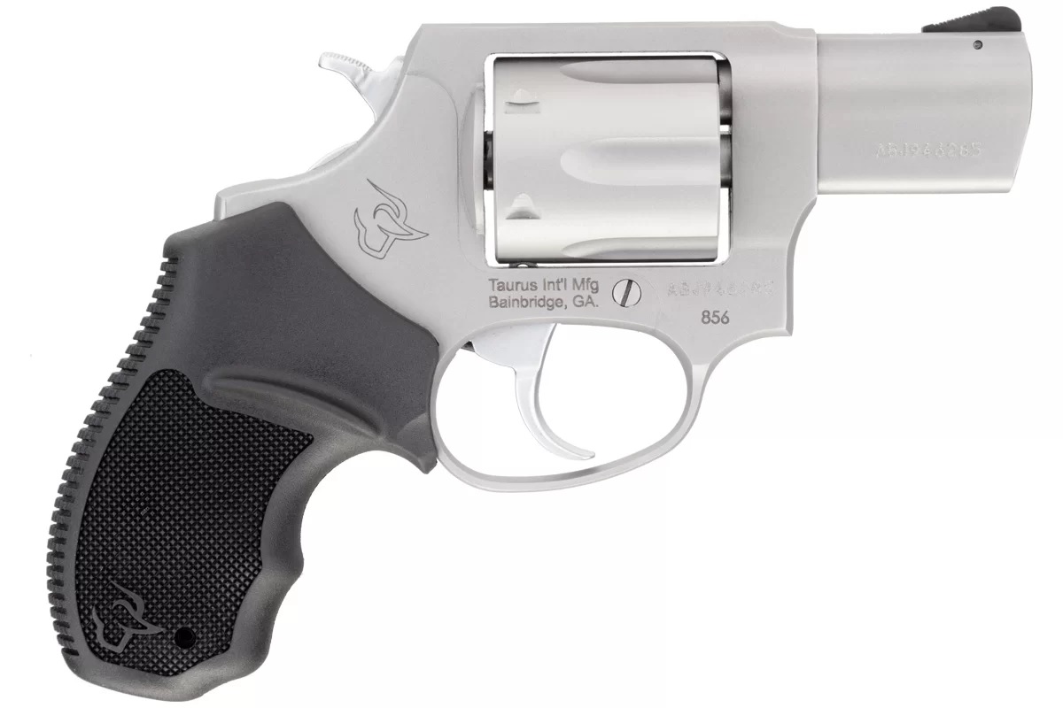 Taurus Model 856 .38 Special+P/.38 Special 2″ Barrel Matte Stainless Steel Revolver #2-85629