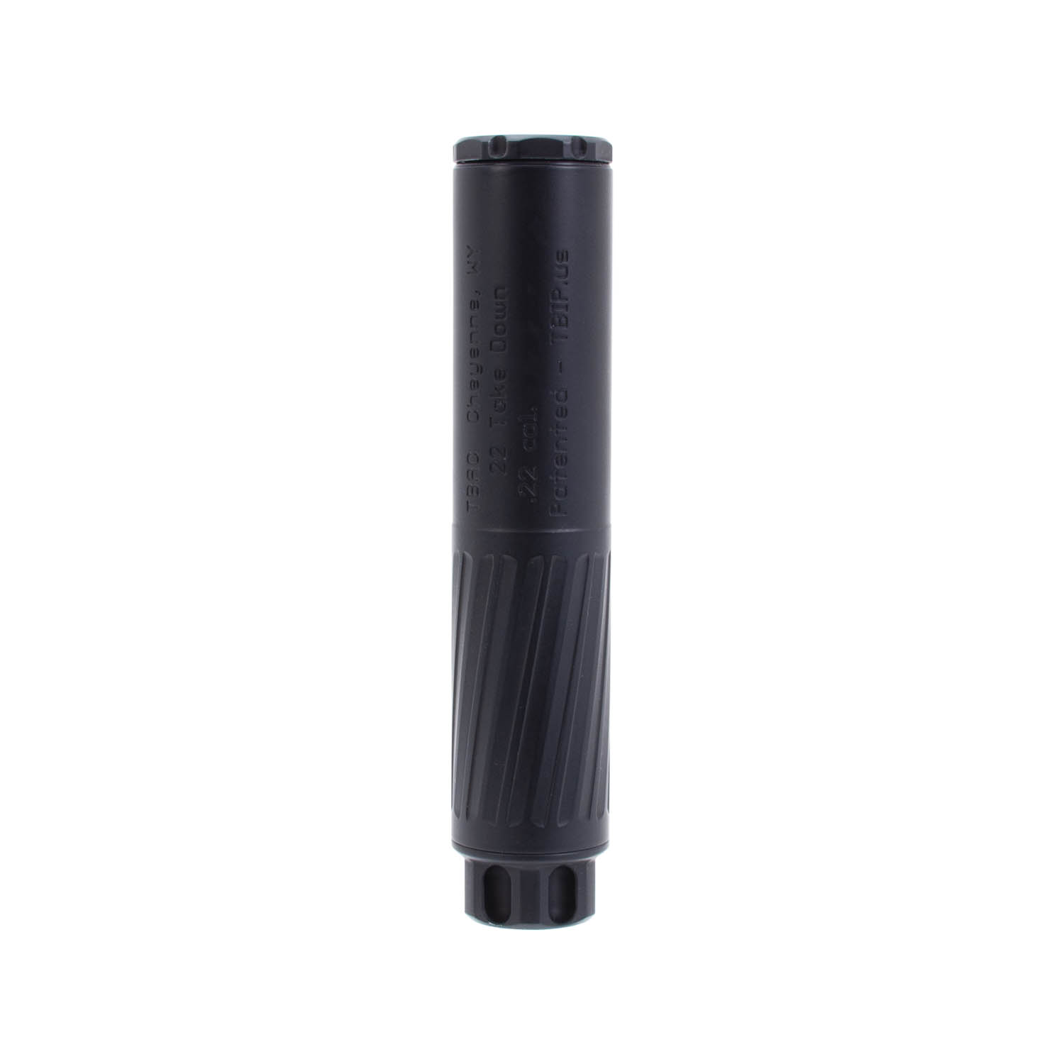Thunder Beast Arms 22 Take Down Gen 2 Suppressor, Black
